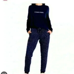 Calvin  Klein 2 pieces pyjama set with CK initials‎